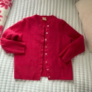 Girls J Crew Cashmere cardigan